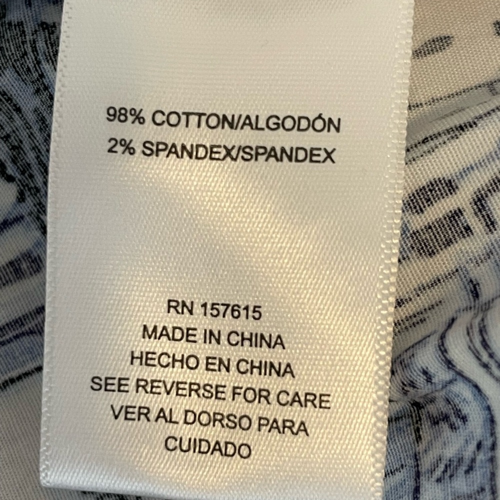 Calypso St. Barth Blue White Halter Cotton Mini Dress Sz Medium Tropical Resort - Picture 8 of 16